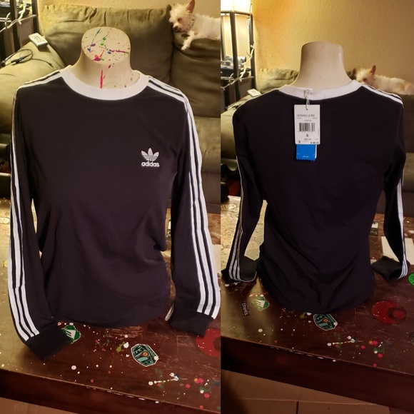 Adidas Longsleeve Tee NWT S - Picture 2 of 3